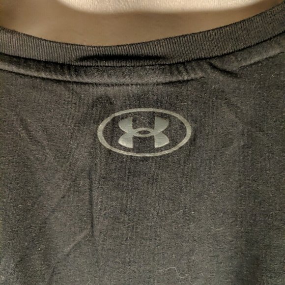 Under Armour Racing Slam Dunk Loose Fit Men's xl Extra Large black t-shirt top - Picture 8 of 11